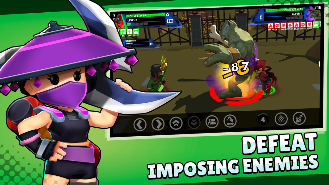 Clash of Destiny: Good vs Evil - Gameplay image of android game