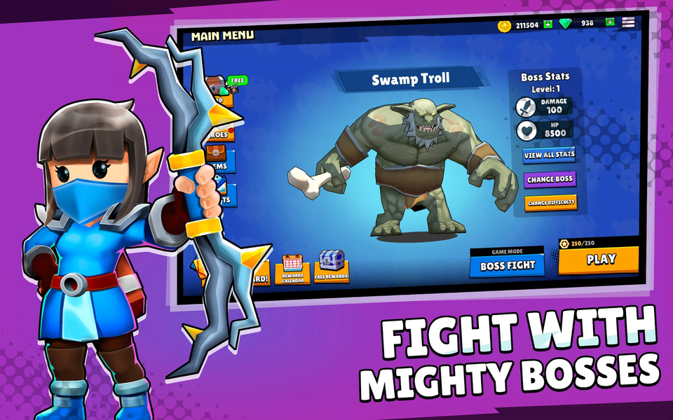Clash of Destiny: Good vs Evil - Gameplay image of android game