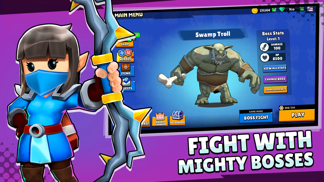 Clash of Destiny: Good vs Evil - Gameplay image of android game