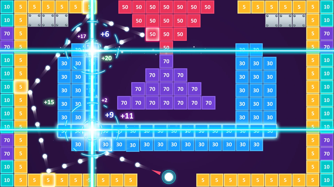 Bricks Breaker - Endless Balls - عکس بازی موبایلی اندروید