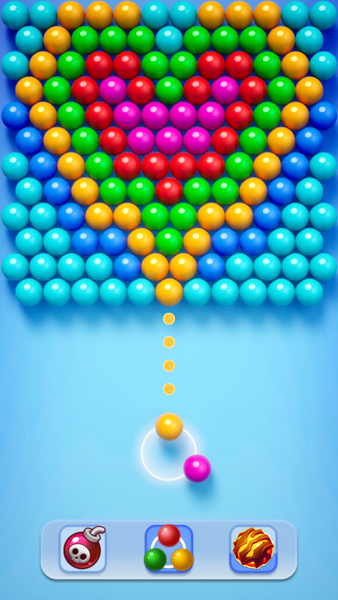 Bubble Shooter - Gameplay image of android game