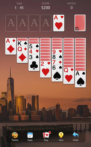 Solitaire - Brain game - عکس بازی موبایلی اندروید
