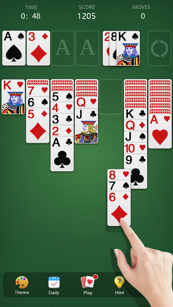 Solitaire - Brain game - عکس بازی موبایلی اندروید