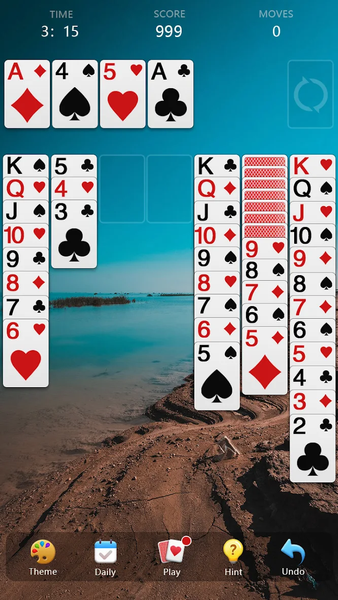 Solitaire - Brain game - Gameplay image of android game
