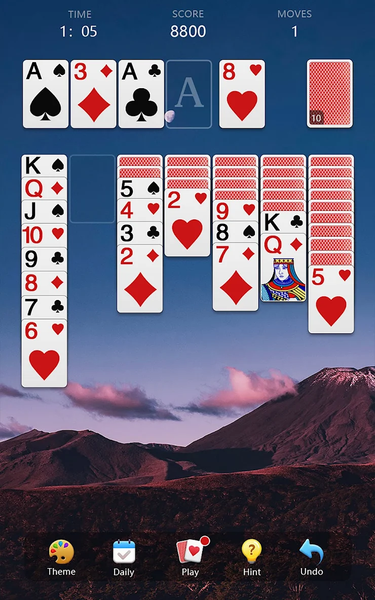 Solitaire - Brain game - عکس بازی موبایلی اندروید