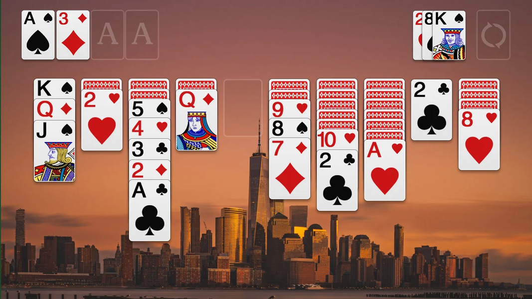 Solitaire - Brain game - عکس بازی موبایلی اندروید