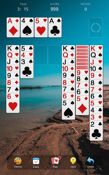 Solitaire - Brain game - عکس بازی موبایلی اندروید