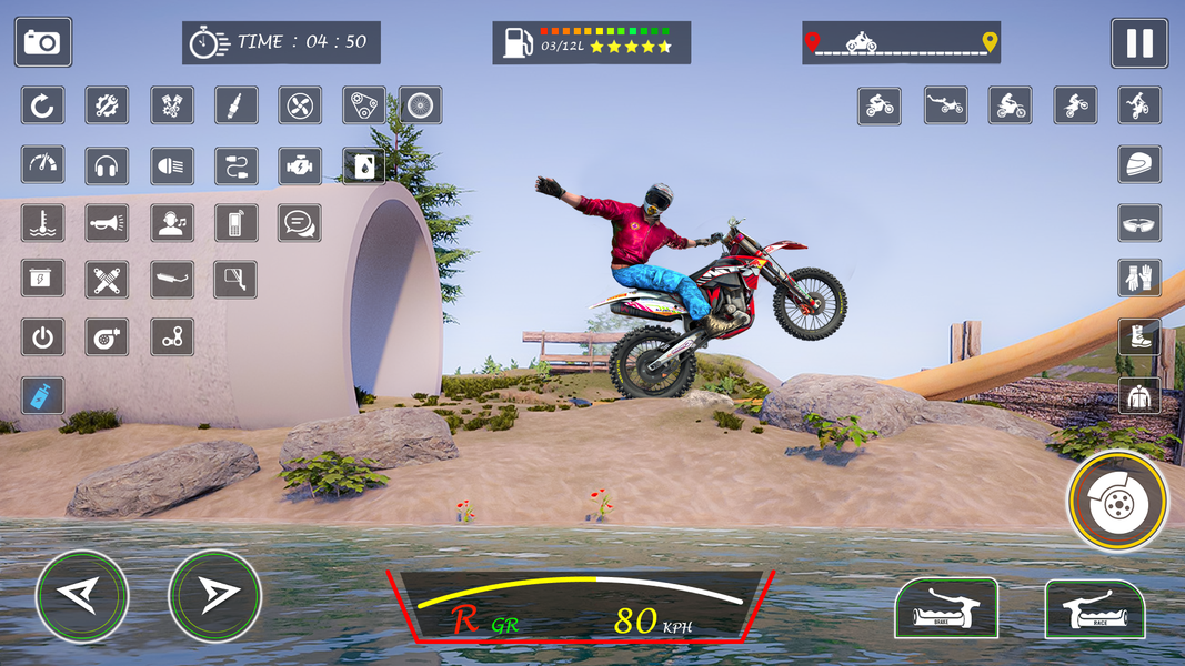 Bike Racing Game-USA Bike Game - عکس بازی موبایلی اندروید