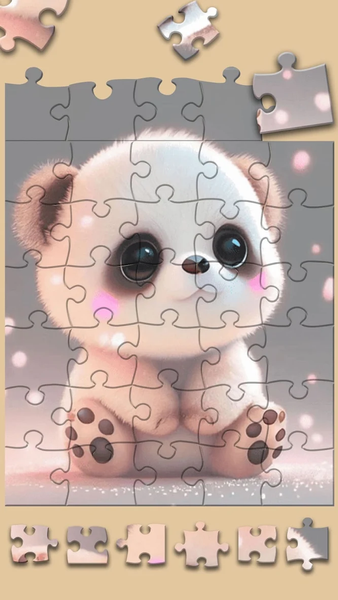 Animal Jigsaw: Brain Puzzles - Gameplay image of android game