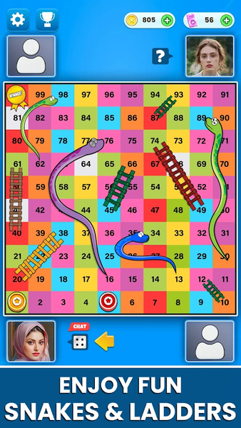 Ludo Classic Multiplayer Game - Gameplay image of android game