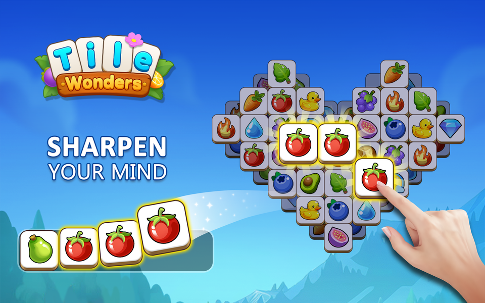 Tile wonders - puzzle game - Gameplay image of android game