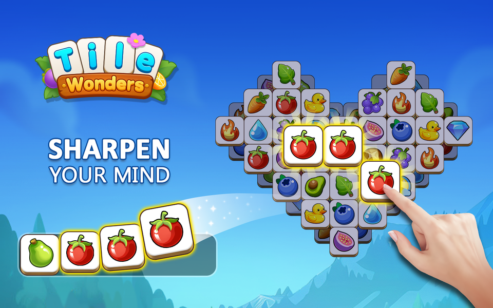Tile wonders - puzzle game - Gameplay image of android game