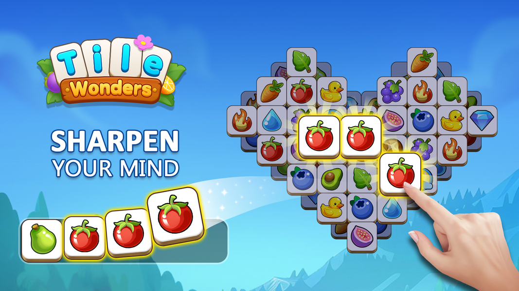 Tile wonders - puzzle game - Gameplay image of android game