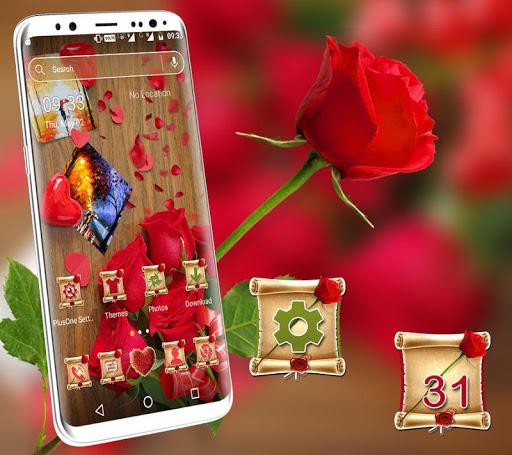 Classic Rose Love Theme - Image screenshot of android app
