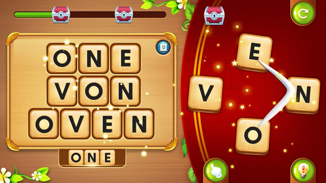 Word Fever-Brain Games - Gameplay image of android game