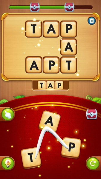 Word Fever-Brain Games - Gameplay image of android game