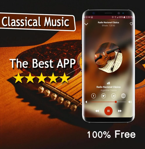 Classical Music Radio - Image screenshot of android app