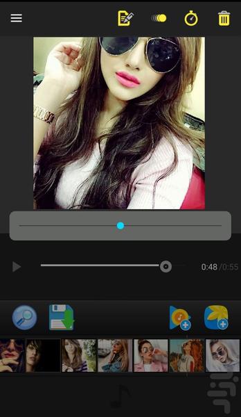 میکس عکس و آهنگ - عکس برنامه موبایلی اندروید