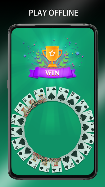 Spider Solitaire - Card Games - Gameplay image of android game