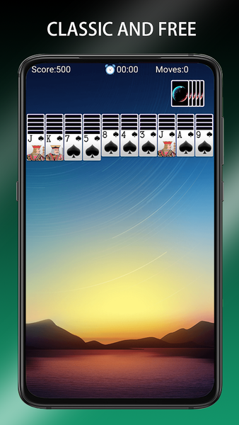 Spider Solitaire - Card Games - Gameplay image of android game