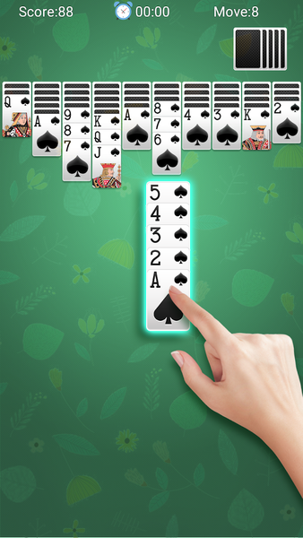 Spider Solitaire - Card Games - Gameplay image of android game