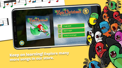 Learn recorder: Flute Master - Gameplay image of android game