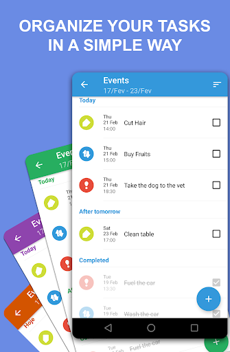 Task Agenda: Calendar & Alerts - عکس برنامه موبایلی اندروید