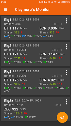 Claymore`s Monitor - Image screenshot of android app
