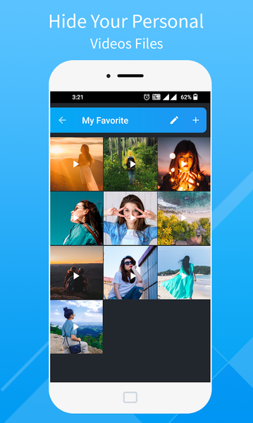 Torch lock - Hide photos,video - Image screenshot of android app