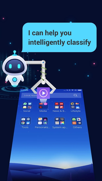 Fast Launcher - عکس برنامه موبایلی اندروید