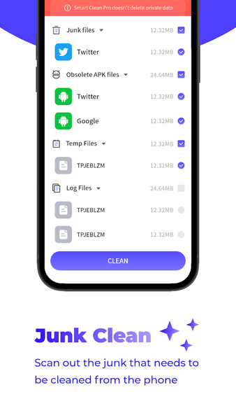 Smart Clean Pro - عکس برنامه موبایلی اندروید