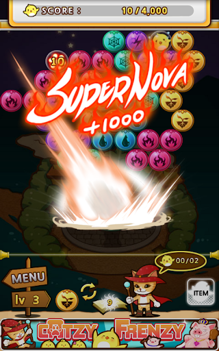 Bubble Shooter: Cats Friends - عکس بازی موبایلی اندروید