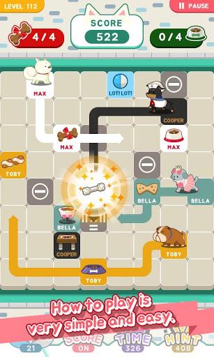 Drag My Puppy: Brain Puzzle - Gameplay image of android game