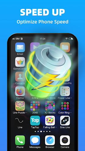 Fast Cleaner - junk - عکس برنامه موبایلی اندروید