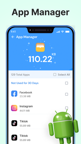 Phone Cleaner - Clear Junk - عکس برنامه موبایلی اندروید