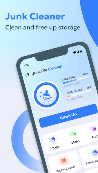 Junk File Cleanup - Image screenshot of android app