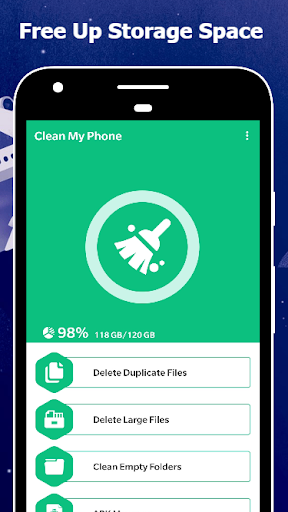 Clean my Phone: Release Space - Image screenshot of android app