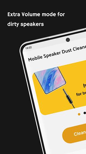 Mobile Speaker Dust Cleaner - Image screenshot of android app