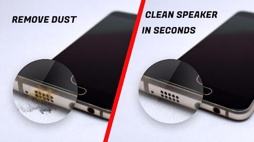Mobile Speaker Dust Cleaner - Image screenshot of android app