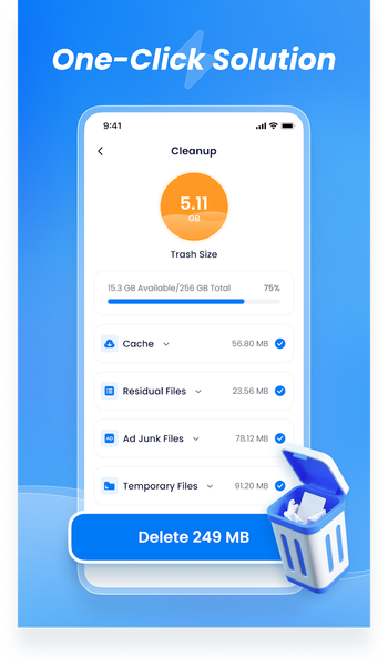CleanSwift - Image screenshot of android app