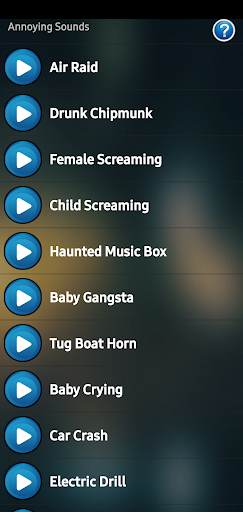 Annoying Sounds - عکس برنامه موبایلی اندروید