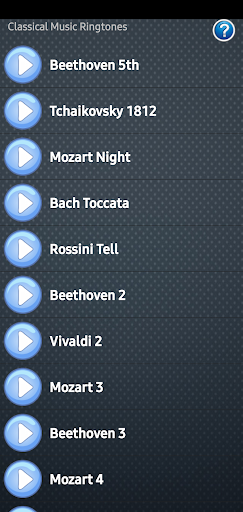 Classical Music Ringtones - Image screenshot of android app