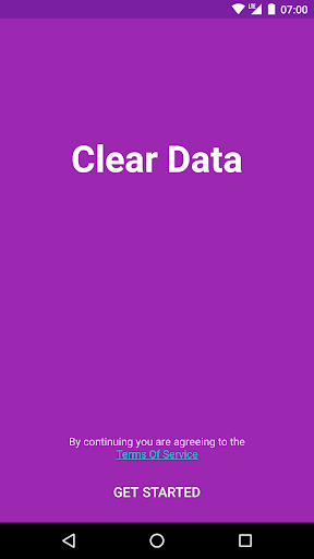 Clear Data - عکس برنامه موبایلی اندروید