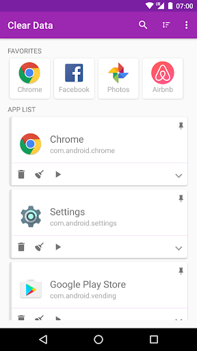 Clear Data - Image screenshot of android app