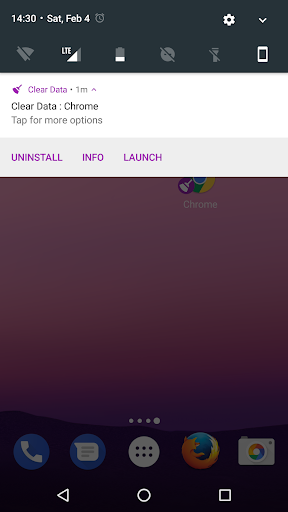 Clear Data - Image screenshot of android app