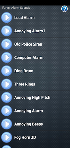 Funny Alarm Sounds - عکس برنامه موبایلی اندروید