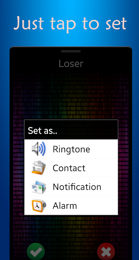 Funny SMS Tones - عکس برنامه موبایلی اندروید