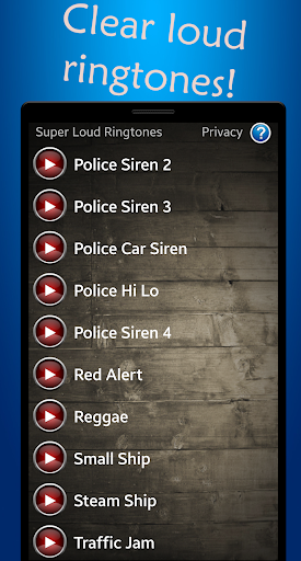 Super Loud Ringtones - Image screenshot of android app