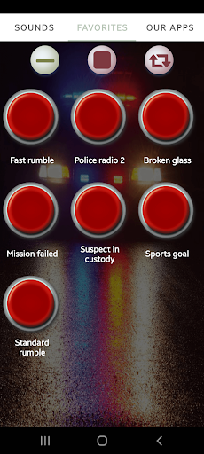 Police Siren Ringtones - Image screenshot of android app