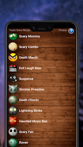 Super Scary Ringtones - Image screenshot of android app